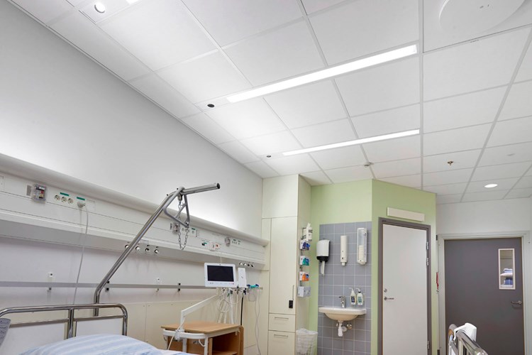 الأسقف الصوتية سكاي-روك© للنظافة  الأسقف الصوتية سكاي-روك© للنظافة